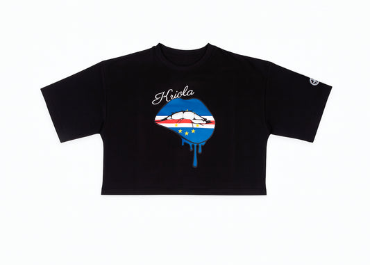 Kriola Cropped T-shirt (oversized)