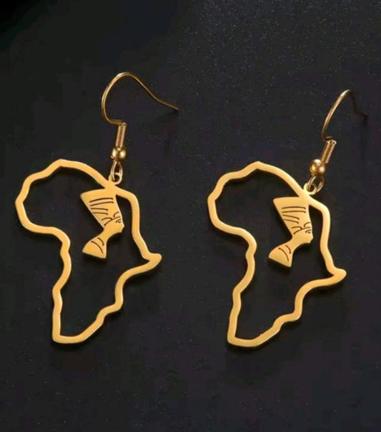Neffertiti Afrika Oorbel