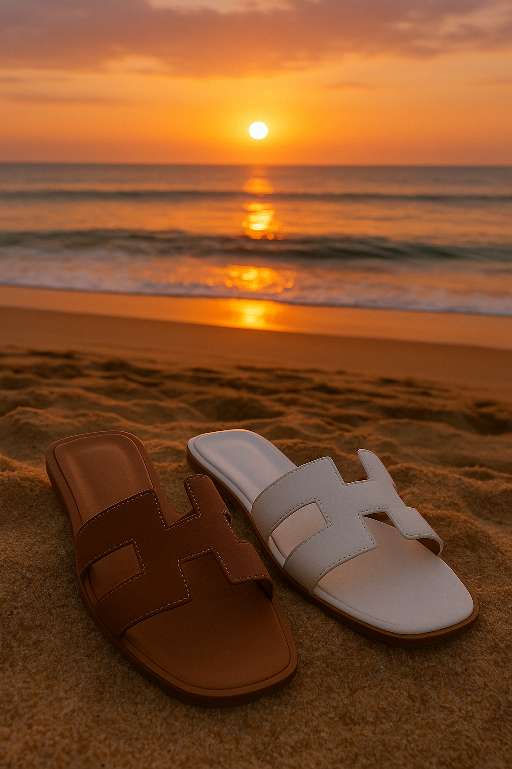 Hermès Style Sandalen