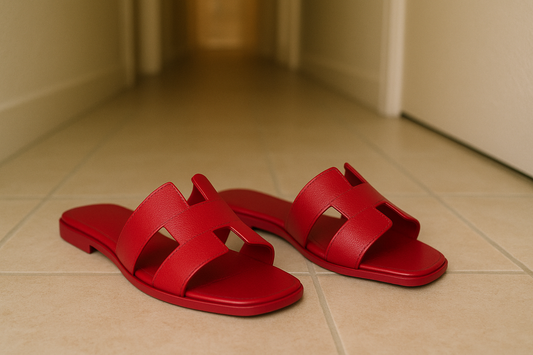 Hermès Style Sandalen