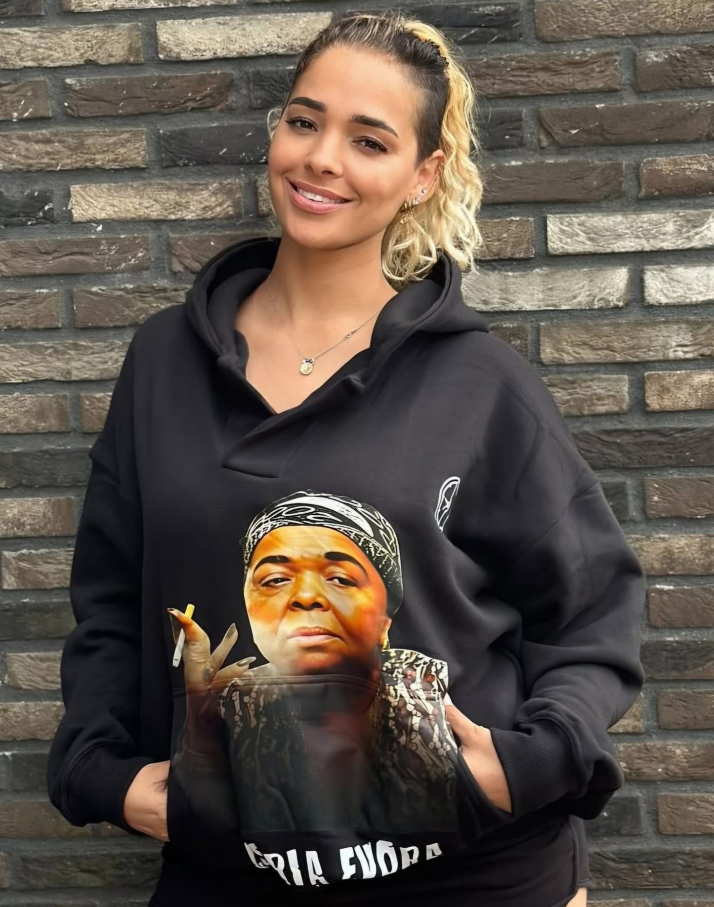 Cesária Évora Dames-Hoodie