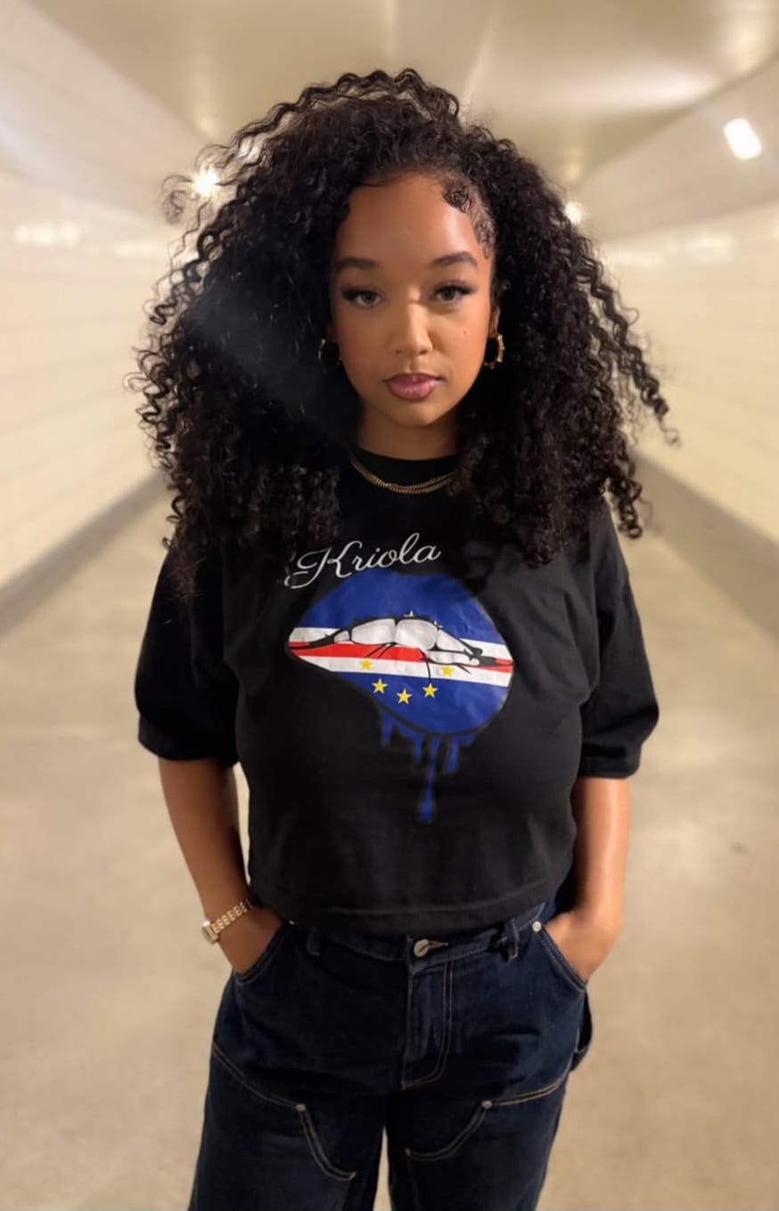 Kriola Cropped T-shirt (oversized)
