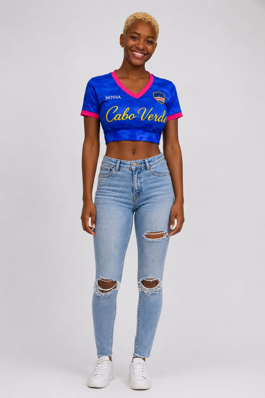 WK Dames Crop Shirt