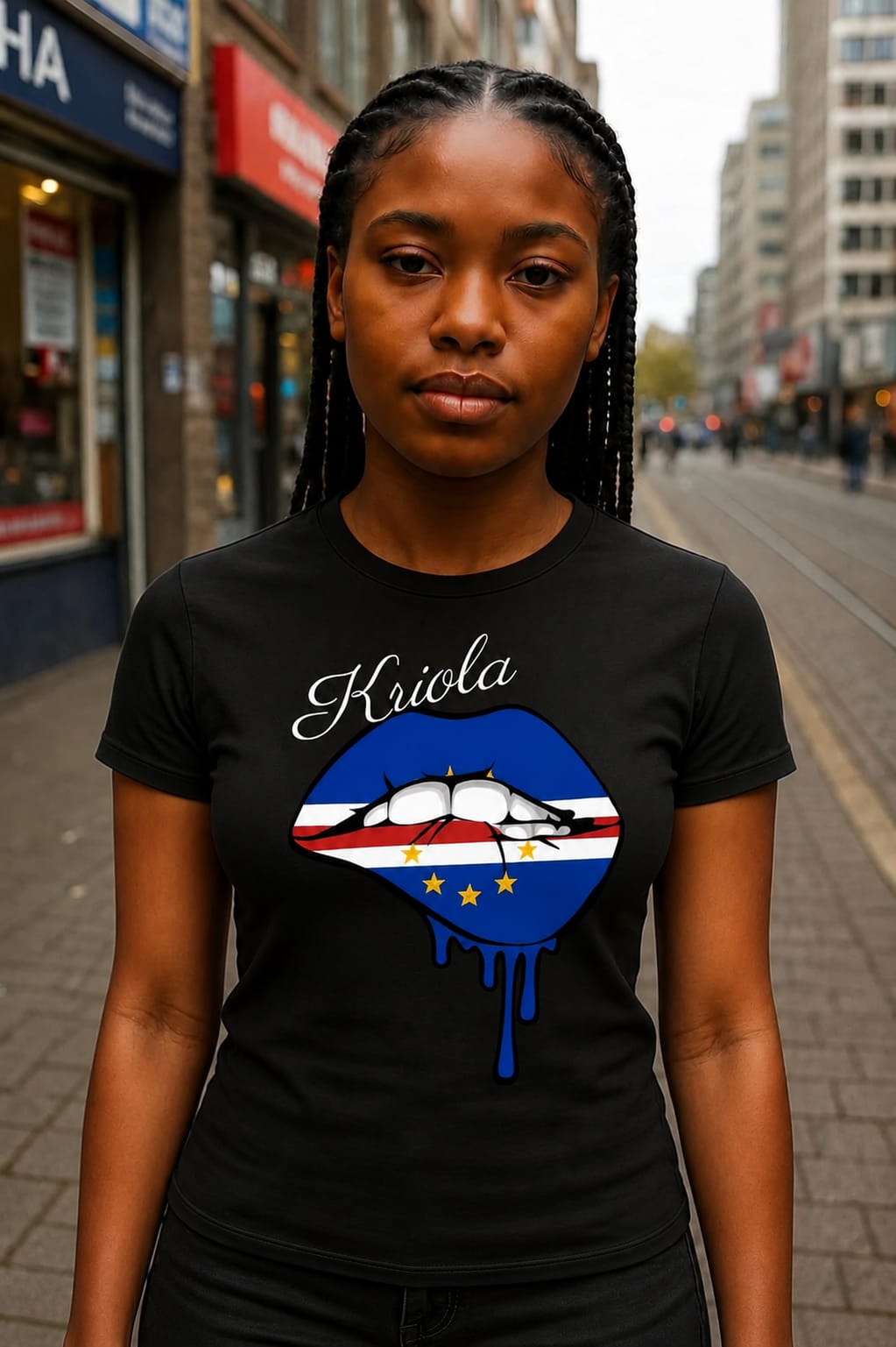 Kriola T-shirt (stretchy)