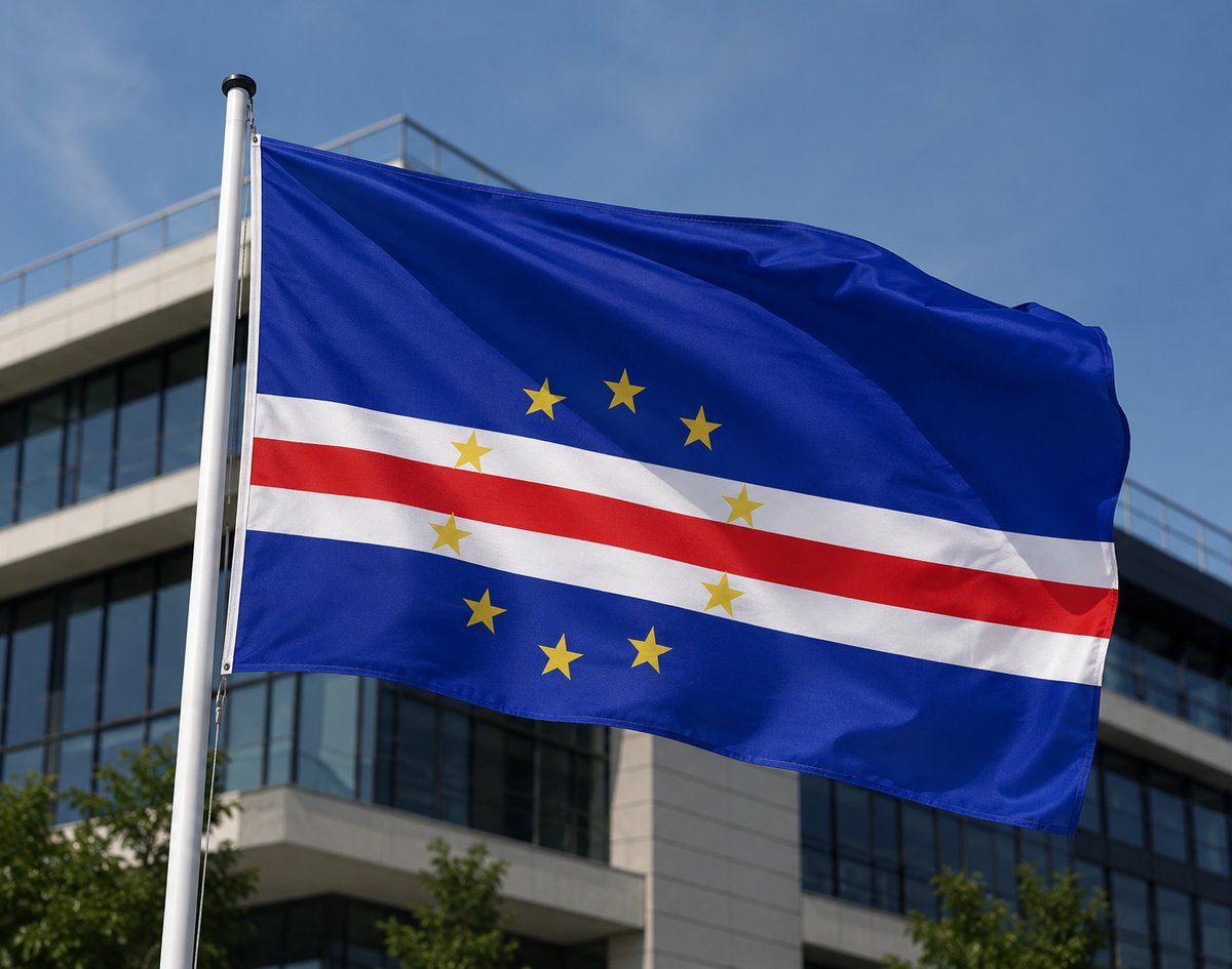 Bandeira de Cabo Verde 150cm x 90cm